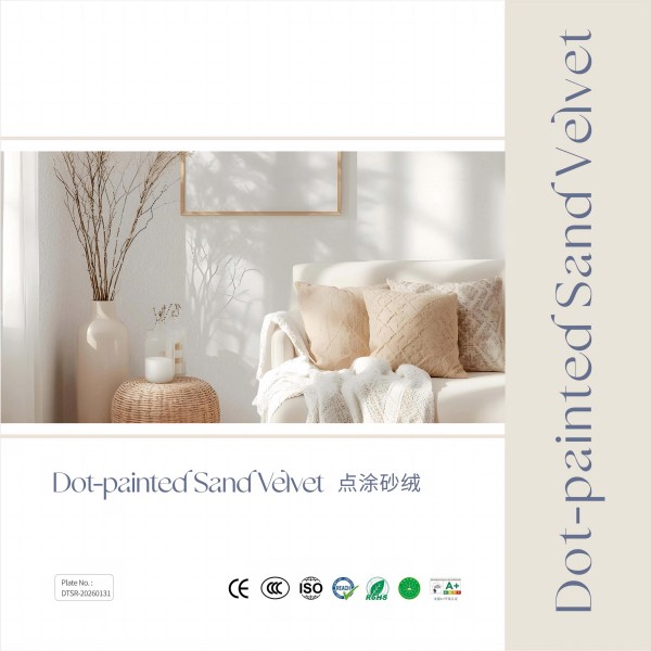 Dot-painted Sand Velvet