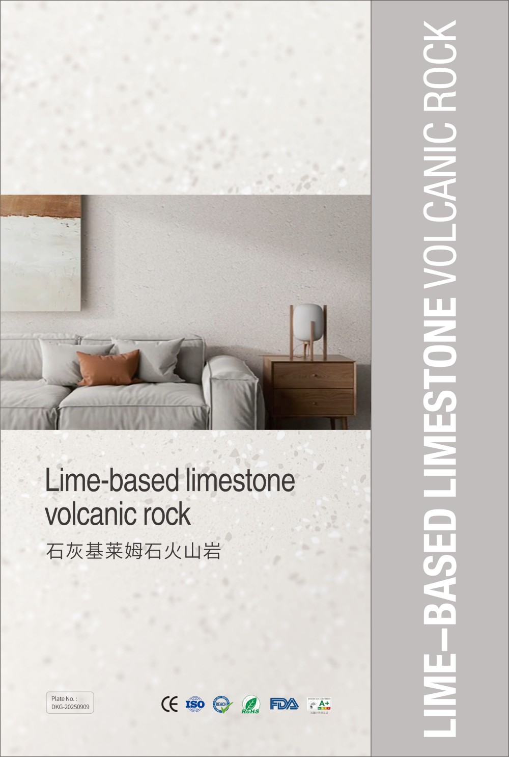 Lime-Based Limestone Volcanic Rock